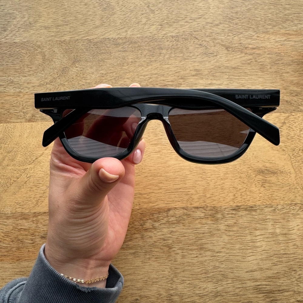 Saint Laurent SL 462 Sulpice Black Sunglasses - Picture 10 of 12